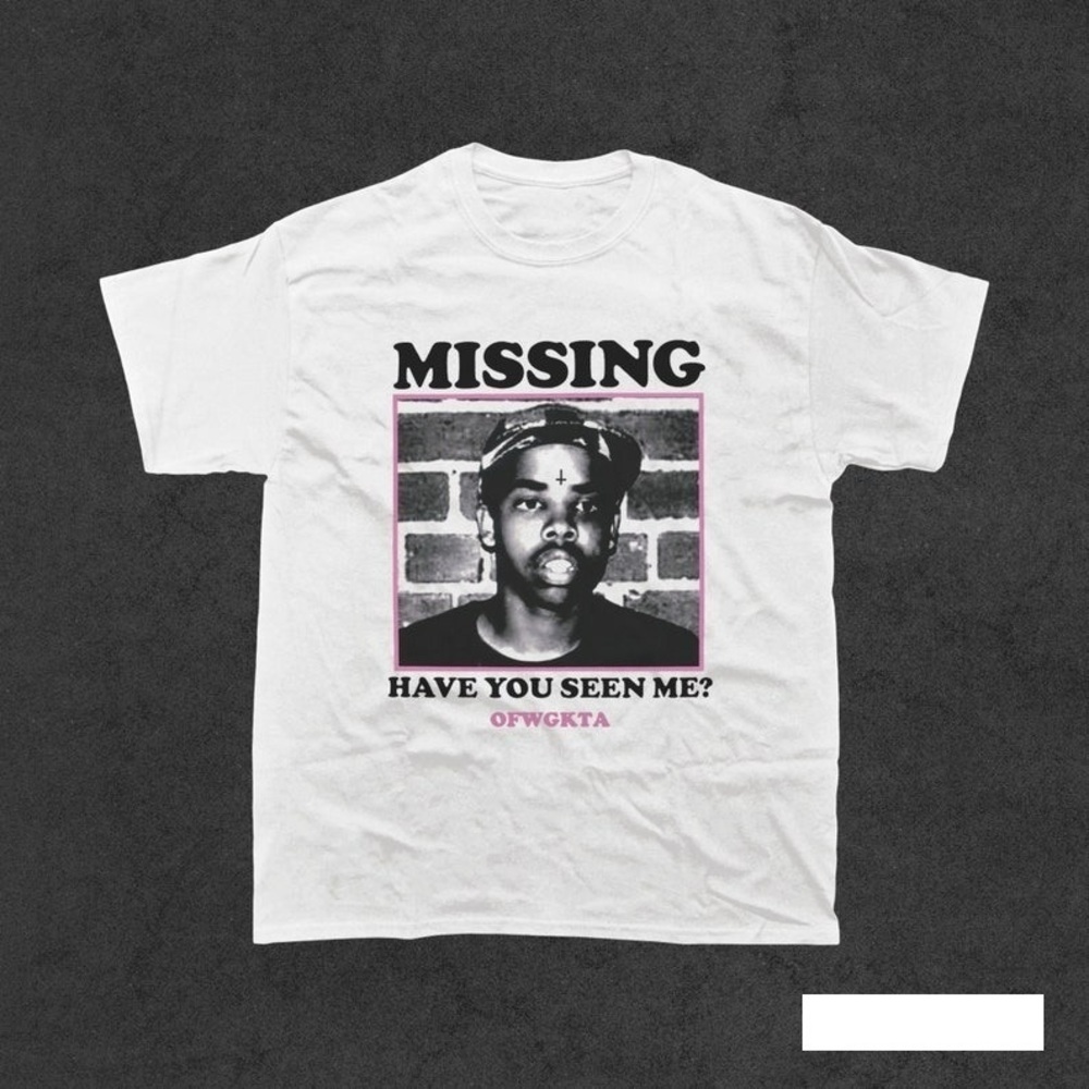 Earl Sweatshirt Missing Have You Seen Me T-Shirt